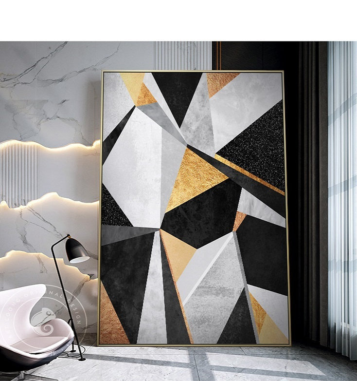 Handcrafted Abstract Painting Fine Wall Art For Homedecor AB1037