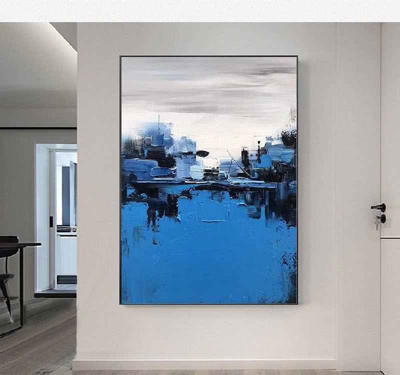 Handcrafted Abstract Painting Fine Art For Homedecor MA1327
