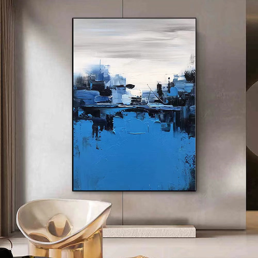 Handcrafted Abstract Painting Fine Art For Homedecor MA1327