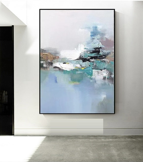 Handcrafted Abstract Painting Fine Art For Homedecor MA1328