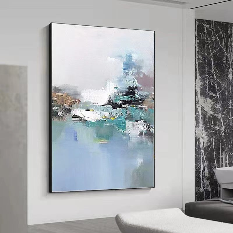 Handcrafted Abstract Painting Fine Art For Homedecor MA1328