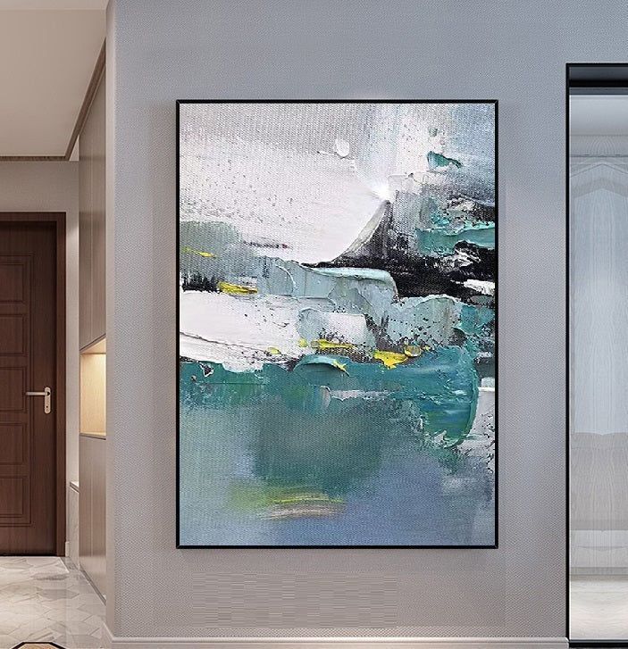 Handcrafted Abstract Painting Fine Art For Homedecor MA1329