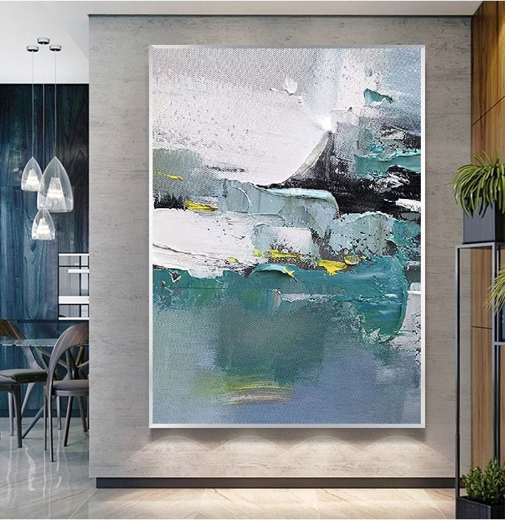 Handcrafted Abstract Painting Fine Art For Homedecor MA1329