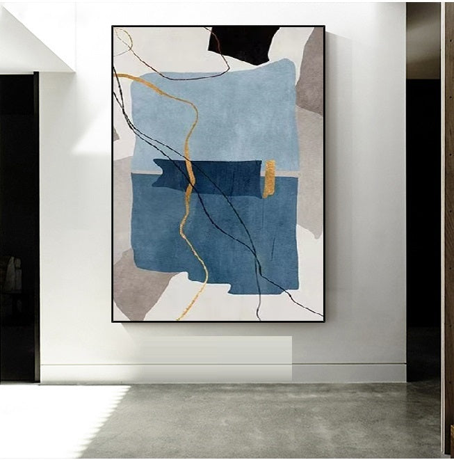 Handcrafted Oil Paintings Acrylic paintings On Canvas Abstract paintings Wall Art MA1335A