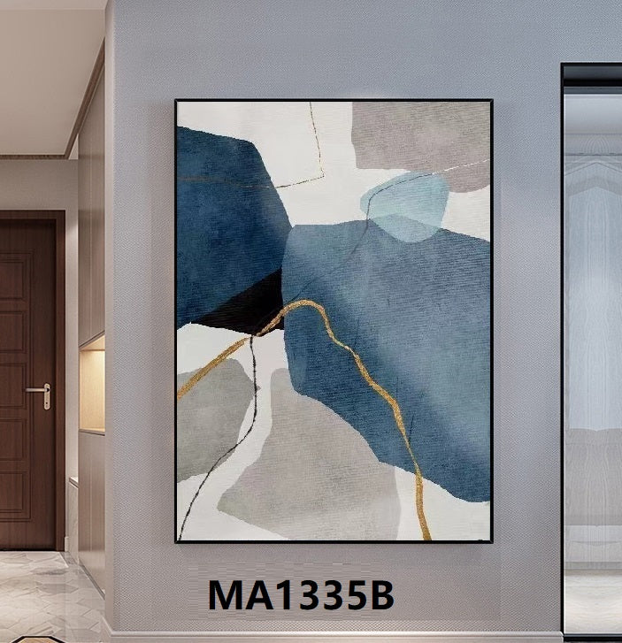 Handcrafted Abstract Painting Fine Art For Homedecor MA1335B
