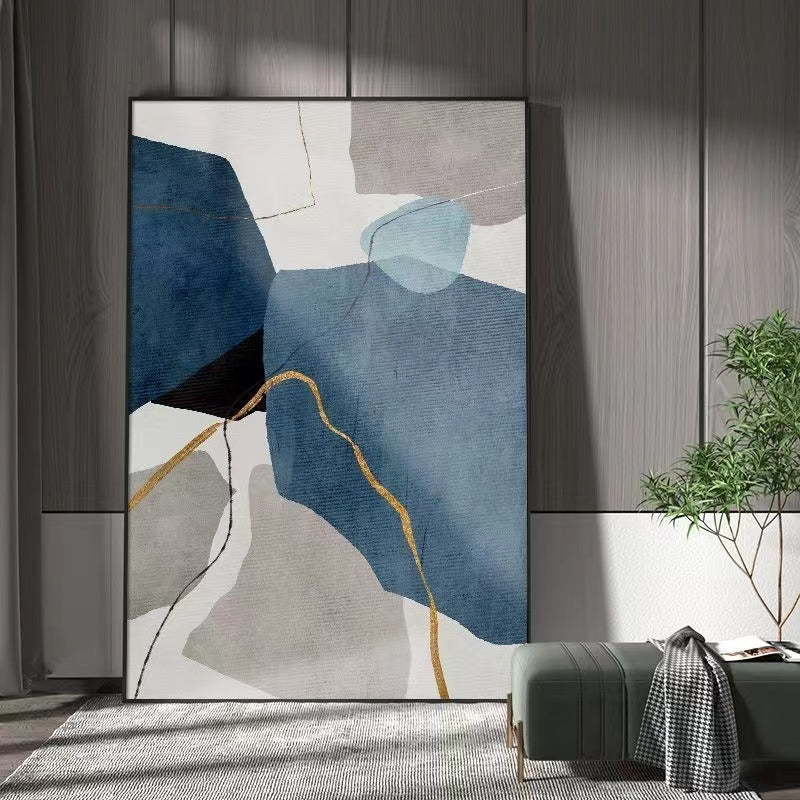 Handcrafted Abstract Painting Fine Art For Homedecor MA1335B