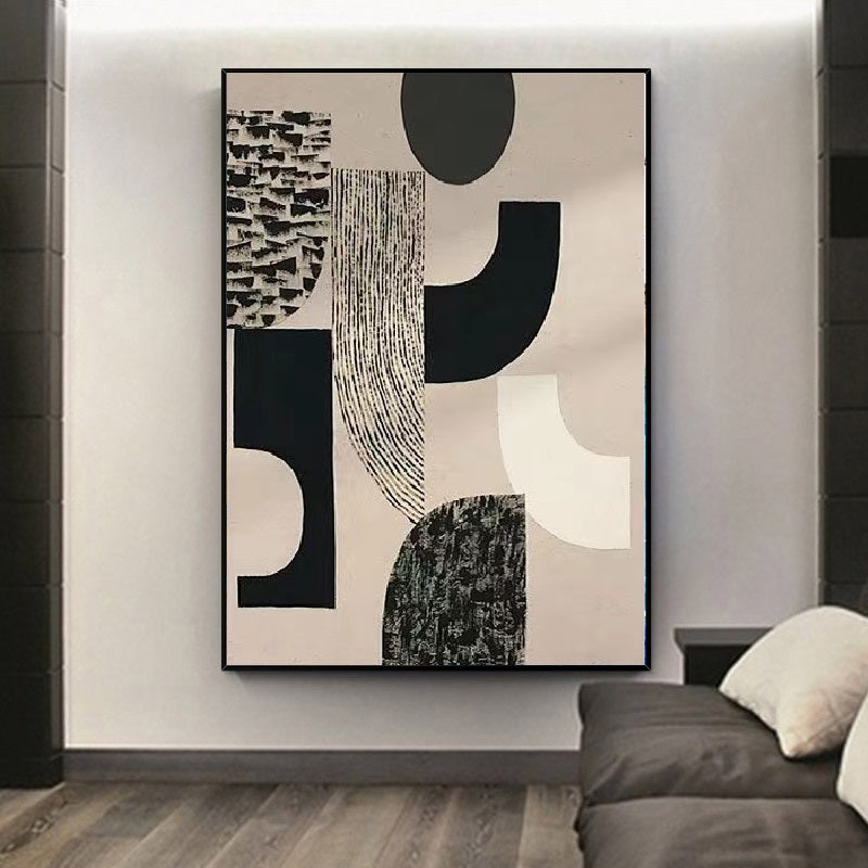 Handcrafted Abstract Painting Fine Art For Homedecor MA1343