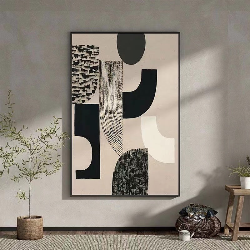 Handcrafted Abstract Painting Fine Art For Homedecor MA1343