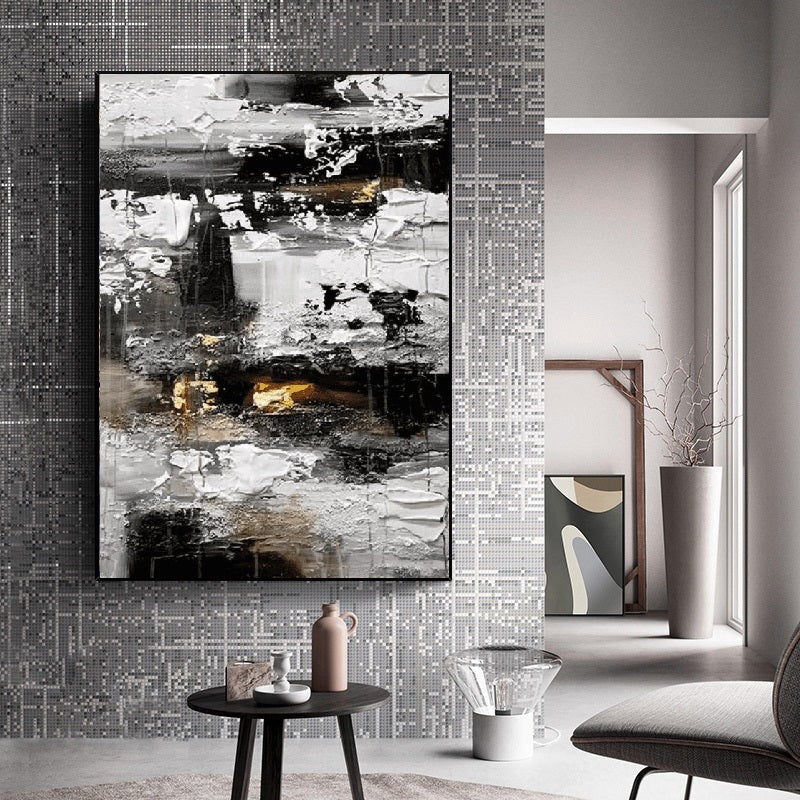 Handcrafted Abstract Painting Fine Art For Homedecor MA1347