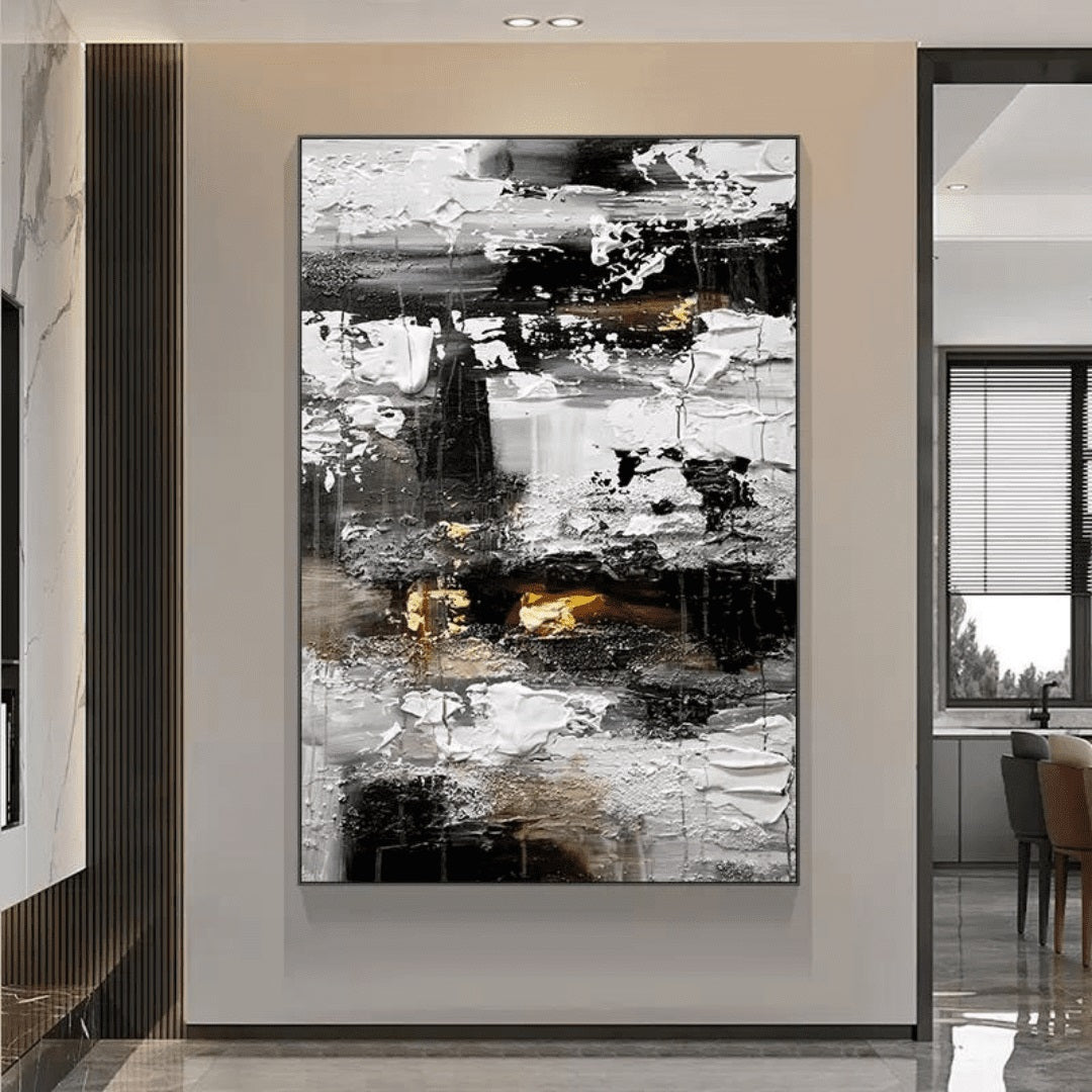 Handcrafted Abstract Painting Fine Art For Homedecor MA1347