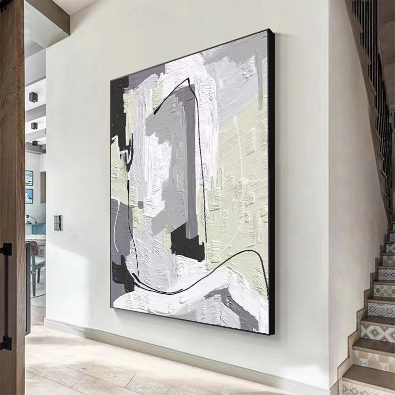 Handcrafted Abstract Painting Fine Art For Homedecor MA1372