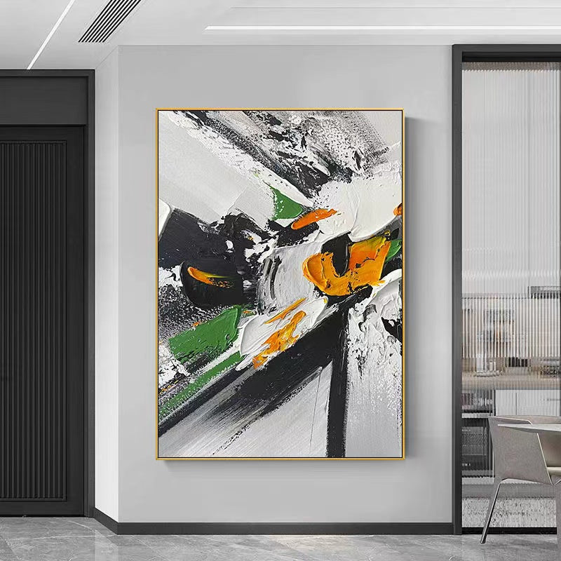 Handcrafted Abstract Painting Fine Art For Homedecor MA1389