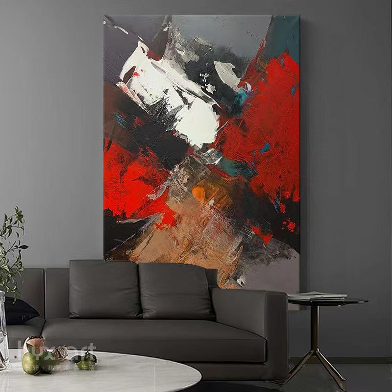 Handcrafted Abstract Painting Fine Art For Homedecor MA1392