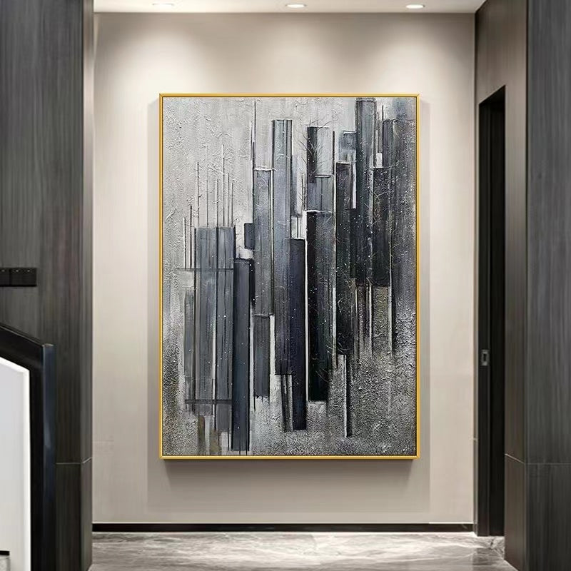 Handcrafted Abstract Painting Fine Art For Homedecor MA1430