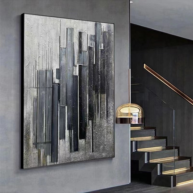 Handcrafted Abstract Painting Fine Art For Homedecor MA1430