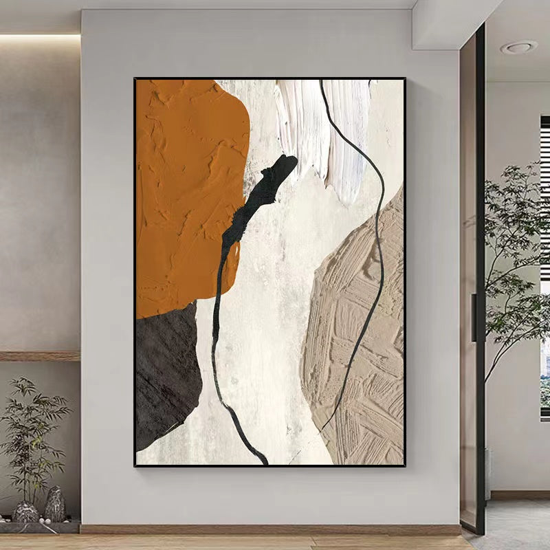 Handcrafted Abstract Painting Fine Art For Homedecor MA1459