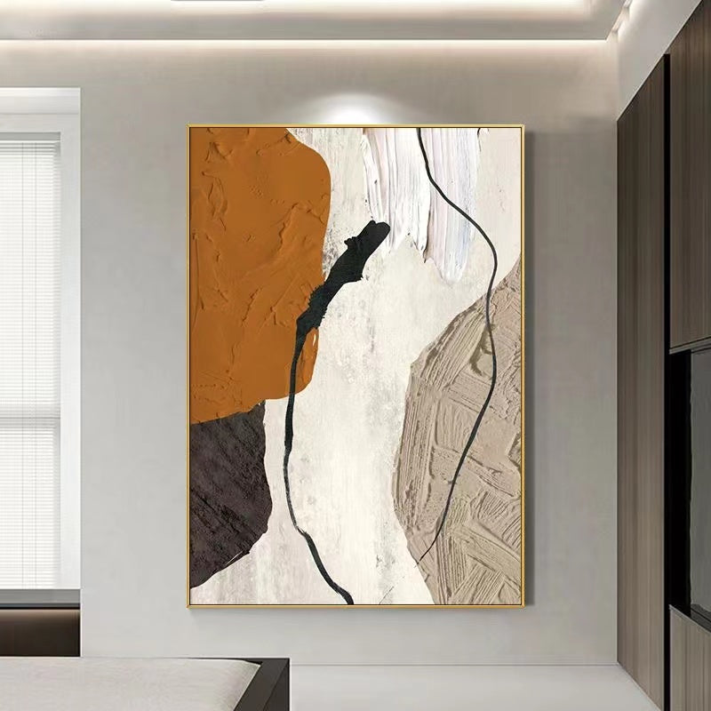 Handcrafted Abstract Painting Fine Art For Homedecor MA1459