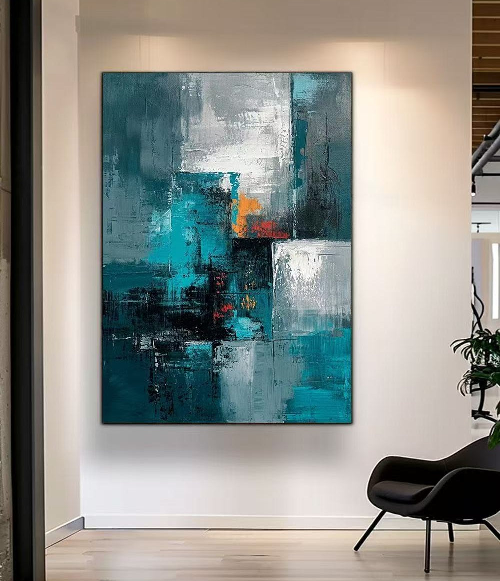 Handcrafted Abstract Painting Fine Art For Homedecor MA1561