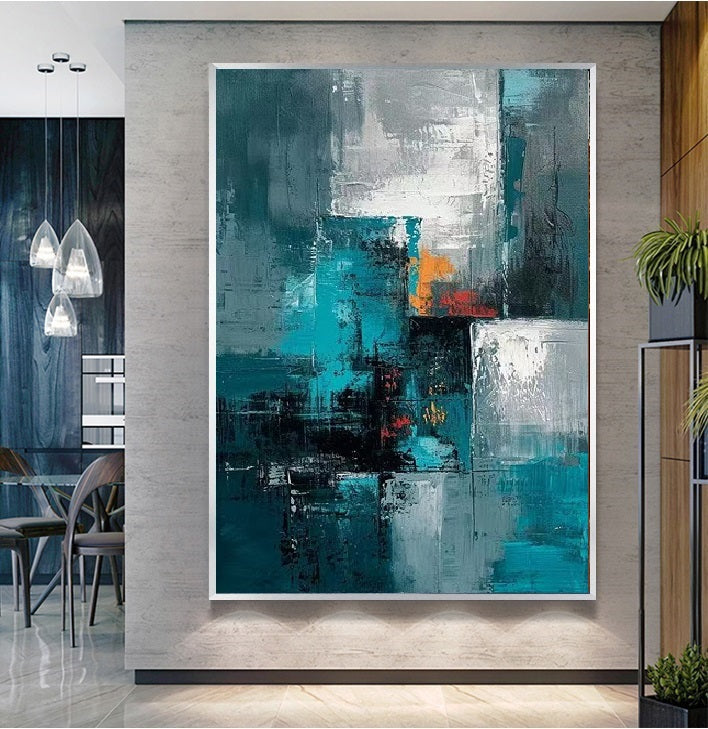 Handcrafted Abstract Painting Fine Art For Homedecor MA1561