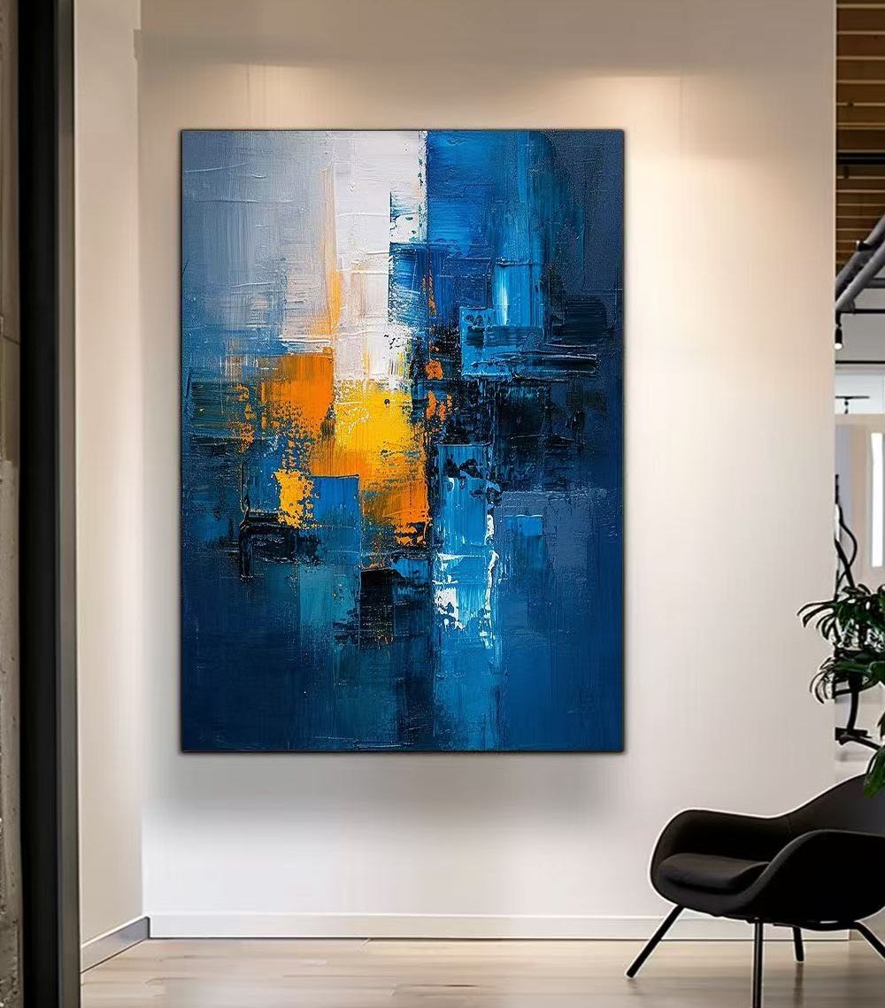 Handcrafted Abstract Painting Fine Art For Homedecor MA1564A