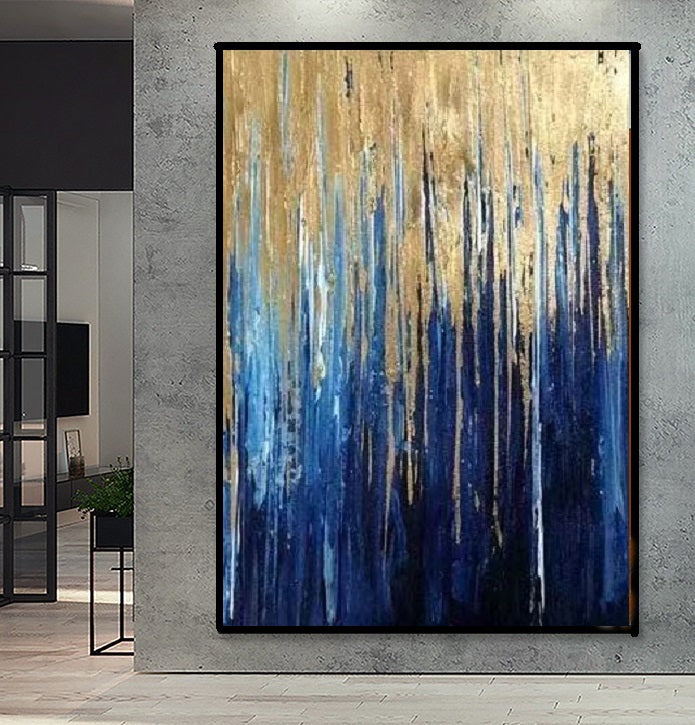 Handcrafted Abstract Painting Fine Art For Homedecor MA1568
