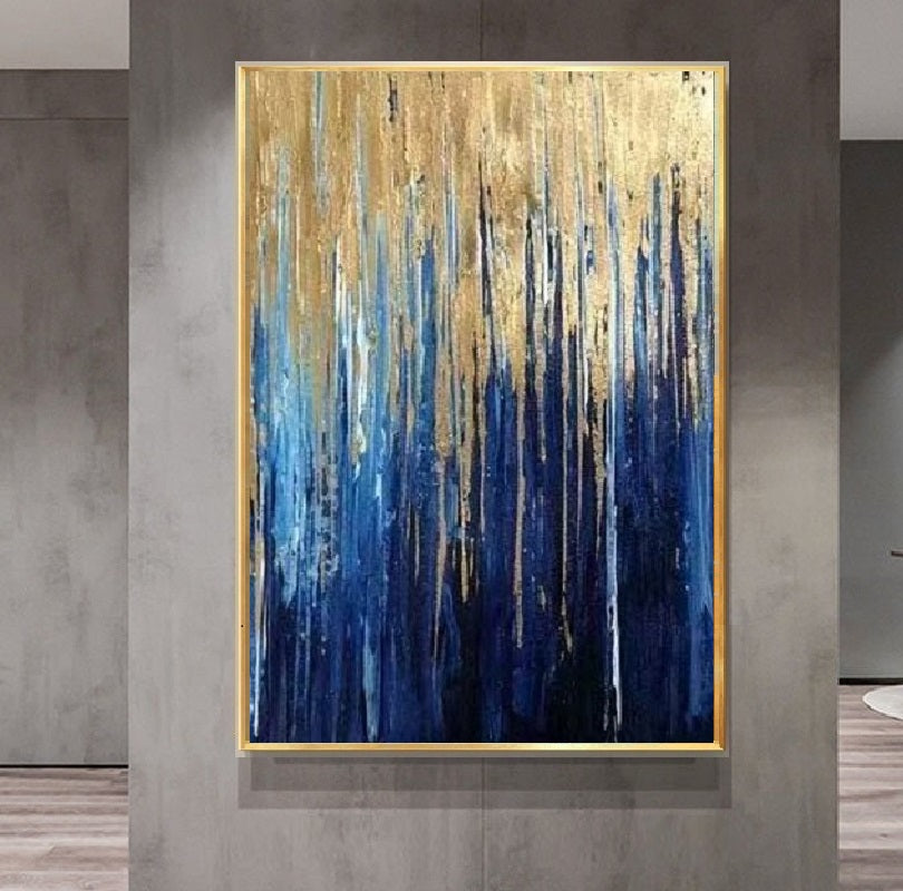 Handcrafted Abstract Painting Fine Art For Homedecor MA1568