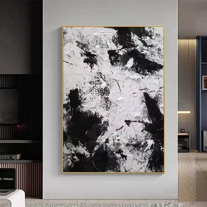 Handcrafted Abstract Painting Fine Art For Homedecor MA1569