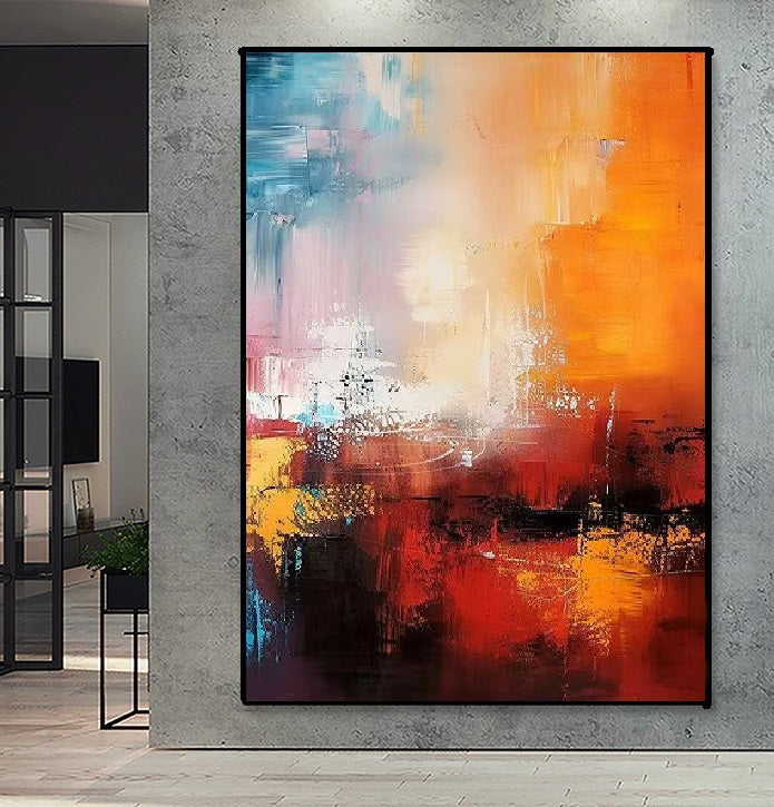 Handcrafted Abstract Painting Fine WallArt For Homedecor MA1585A