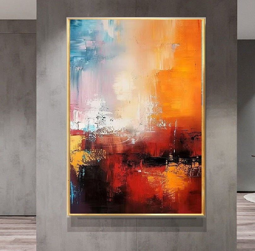 Handcrafted Abstract Painting Fine WallArt For Homedecor MA1585A