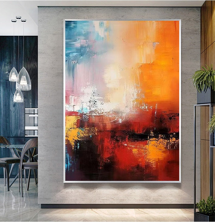 Handcrafted Abstract Painting Fine WallArt For Homedecor MA1585A