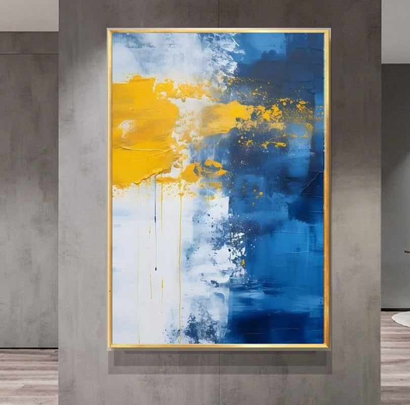 Handcrafted Abstract Painting Fine Art For Homedecor MA1587C