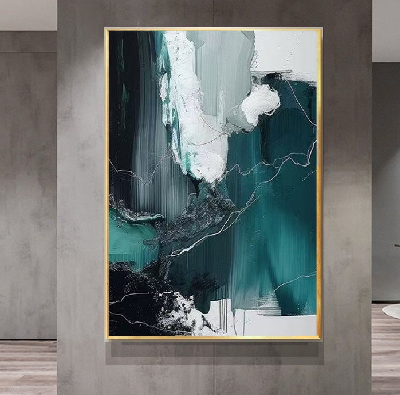 Handcrafted Abstract Painting Fine Art For Homedecor MA1595A