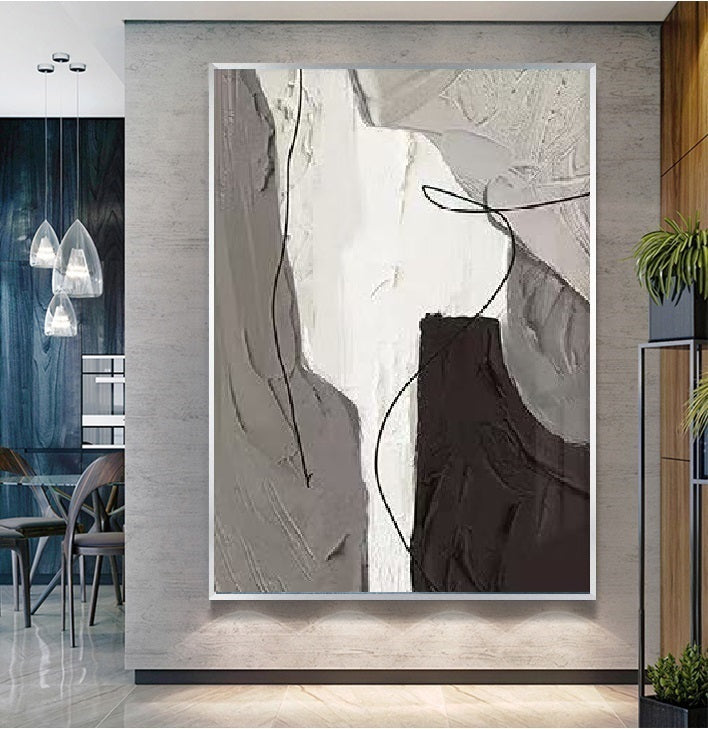 Handcrafted Abstract Painting Fine WallArt For Homedecor MA1600A