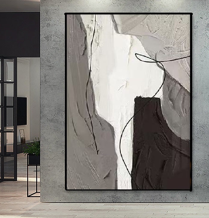 Handcrafted Abstract Painting Fine WallArt For Homedecor MA1600A