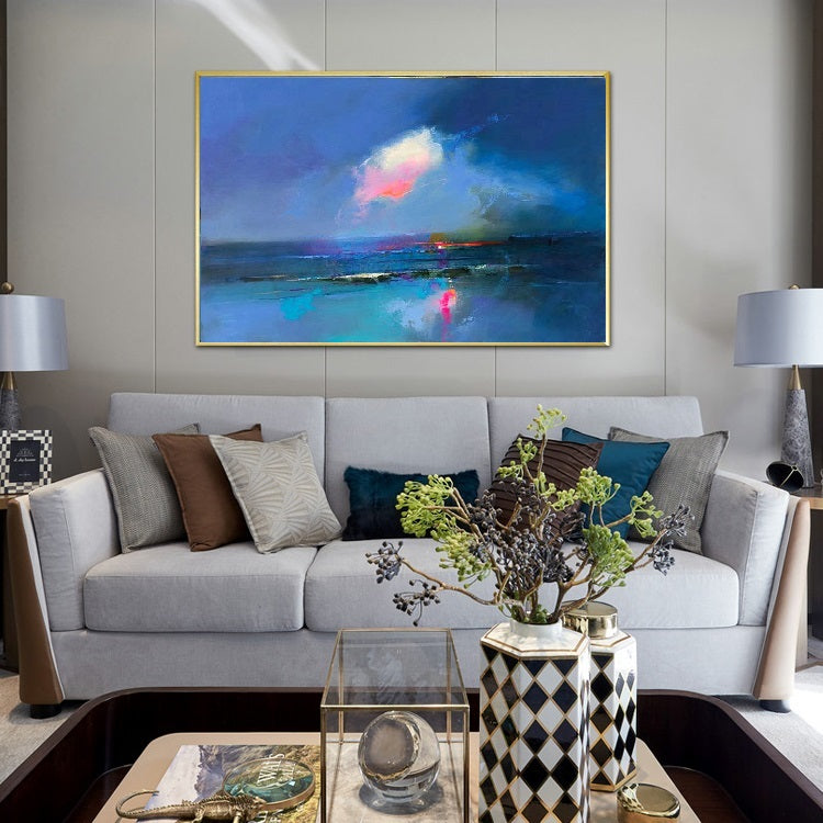 Handcrafted Abstract Painting Fine WallArt For Homedecor MA1613