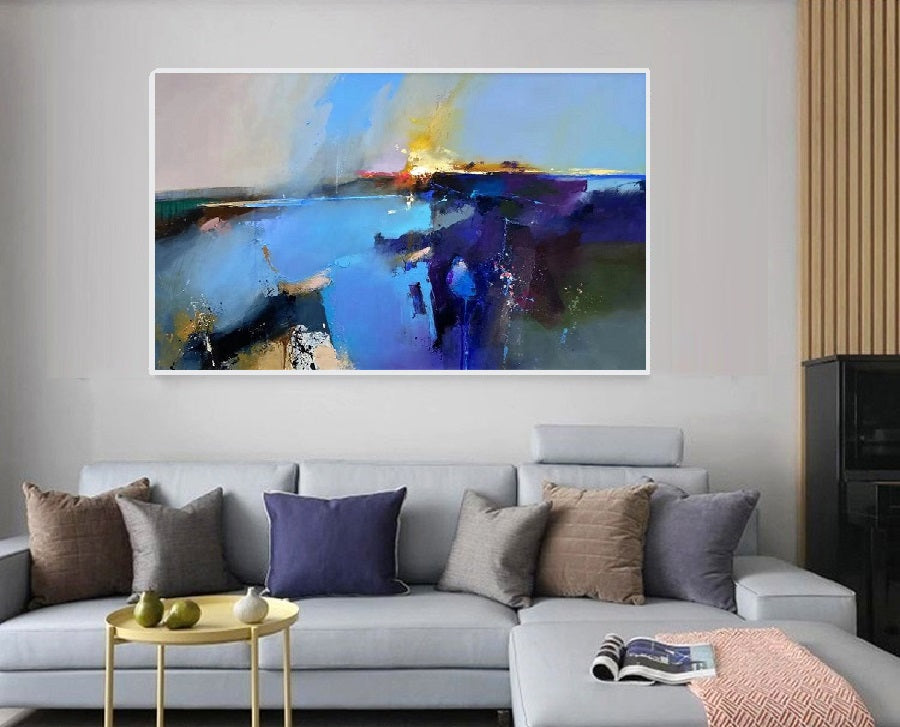 Handcrafted Abstract Painting Fine WallArt For Homedecor MA1614