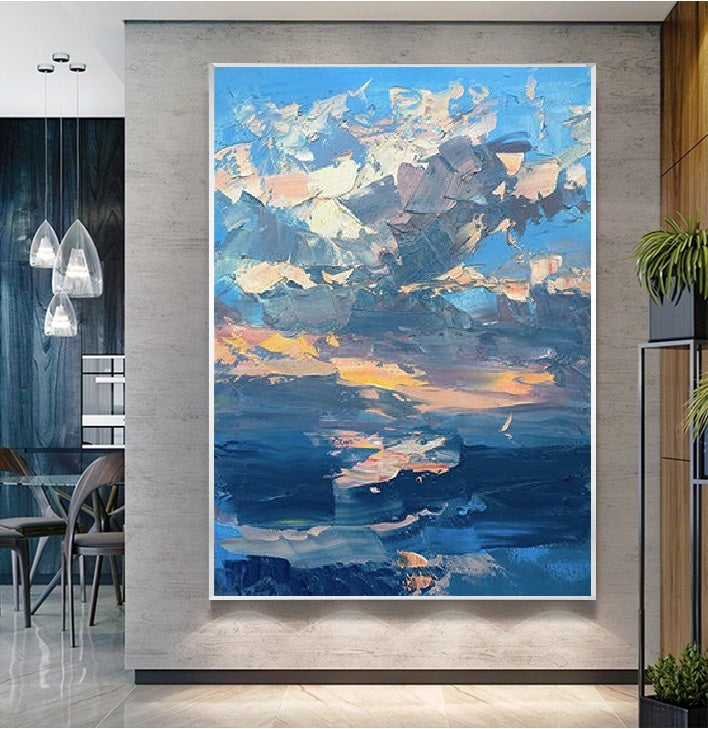 Handcrafted Abstract Painting Fine WallArt For Homedecor MA1616