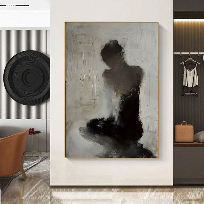 Handcrafted Modern Painting Fine Art For Homedecor MB1043