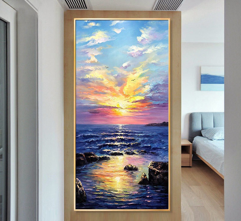 Handcrafted Modern Painting Fine Art For Homedecor MB1081