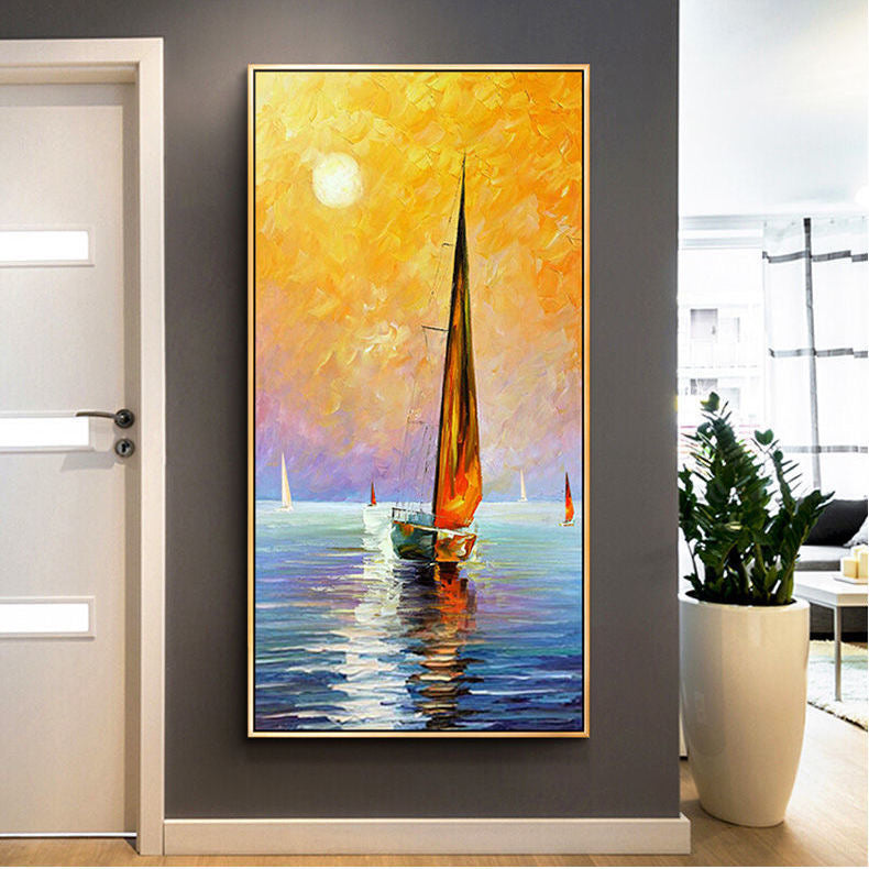 Handcrafted Modern Painting Fine Art For Homedecor MB1092