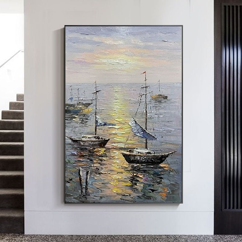 Handcrafted Modern Painting Fine Art For Homedecor MB1095