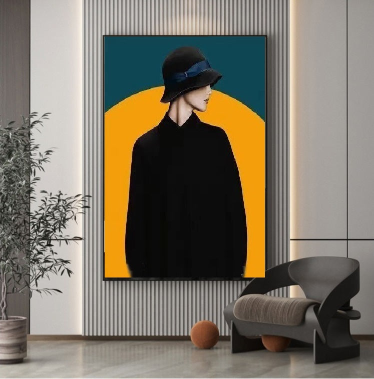 Handcrafted Modern Painting Fine Art For Homedecor MB1097A