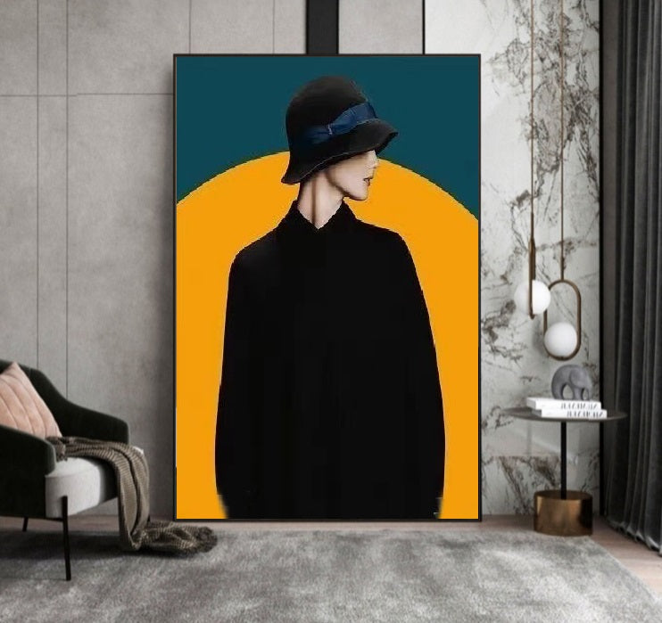 Handcrafted Modern Painting Fine Art For Homedecor MB1097A