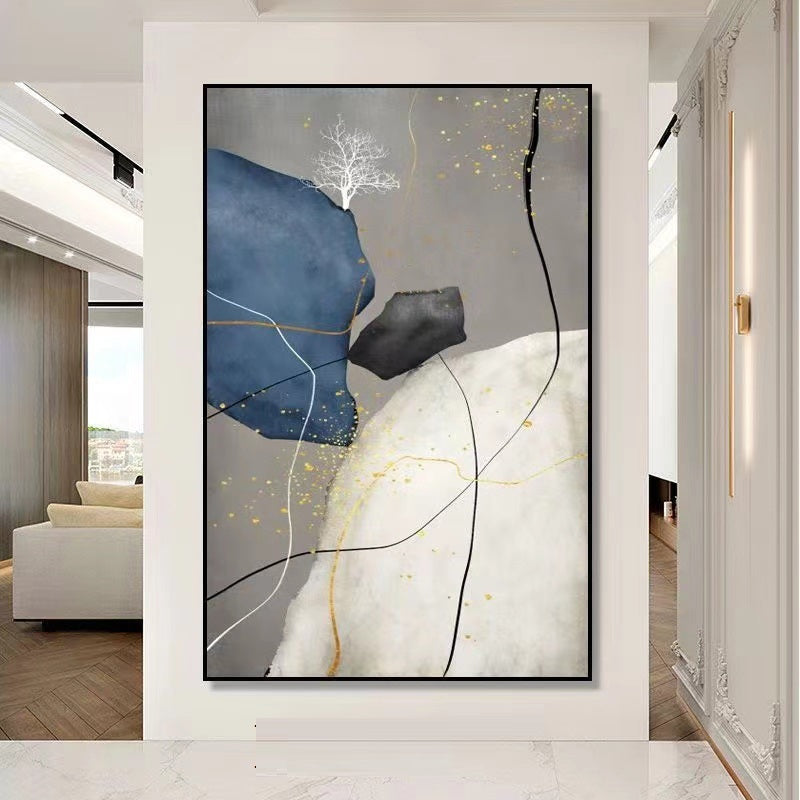 Handcrafted Modern Painting Fine Art For Homedecor MB1101K
