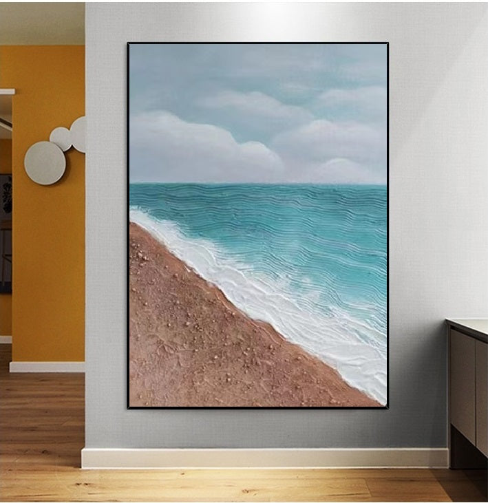 Handcrafted Modern Painting Fine Art For Homedecor MB1103