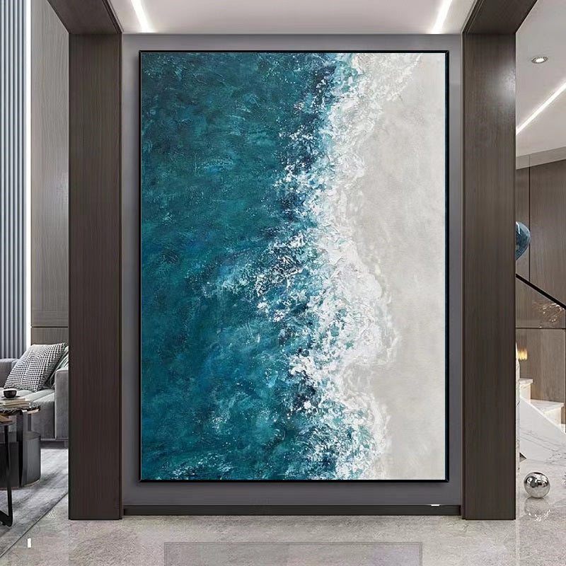 Handcrafted Modern Painting Fine Art For Homedecor MB1113