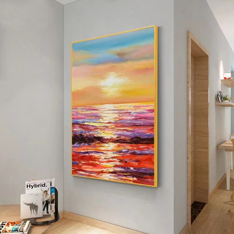 Handcrafted Modern Painting Fine Art For Homedecor MB1120