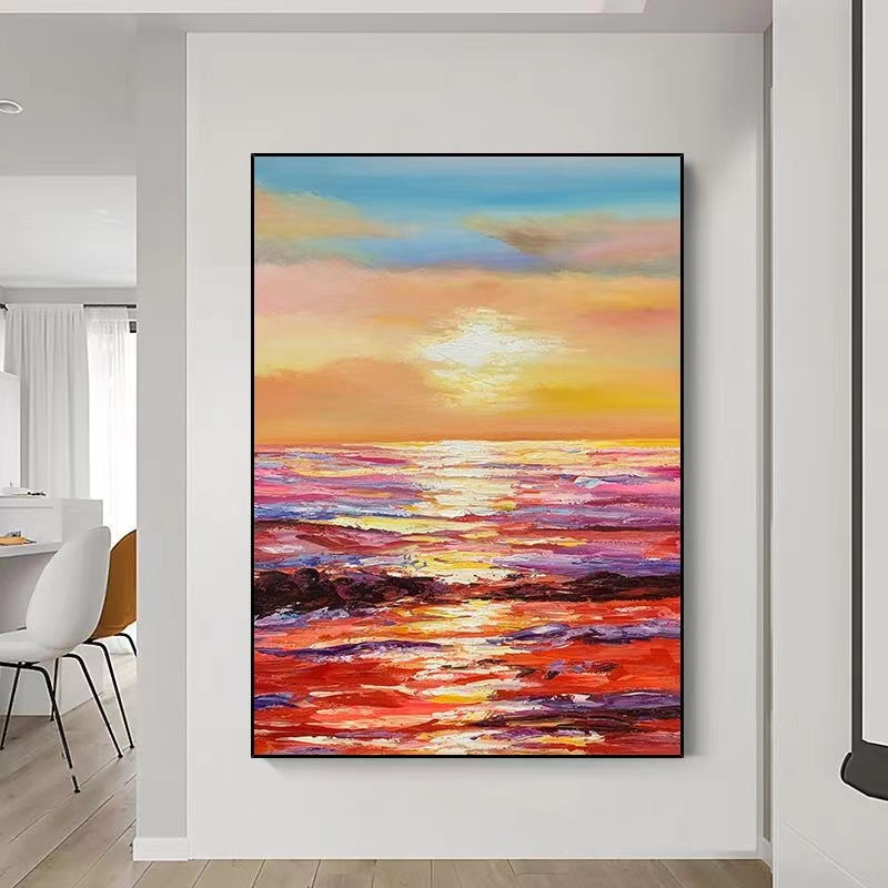 Handcrafted Modern Painting Fine Art For Homedecor MB1120