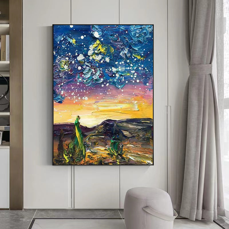 Handcrafted Modern Painting Fine Art For Homedecor MB1124