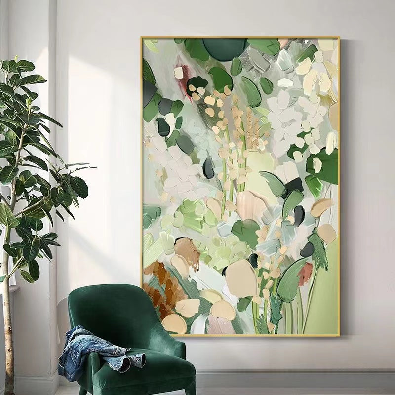 Handcrafted Modern Painting Fine Art For Homedecor MB1133